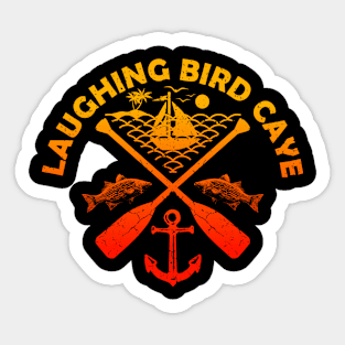 Laughing Bird Caye Beach, Belize, Boat Paddle Sticker